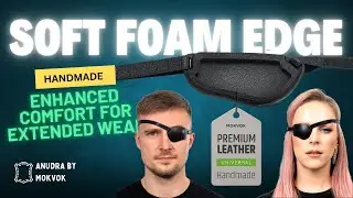 Handmade Black Eye Patch &ndash; Soft, Lightweight & Perfect Fit
