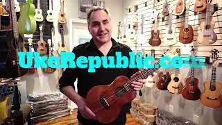 Kanile'a K1-T Hawaiian Koa Gloss Tenor Ukulele Demo by UKE Republic