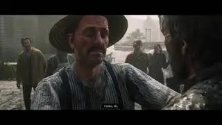 RDR2 Valentine saloon brawl
