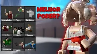 QUAL O MELHOR PODER NO MM2? (MURDER MYSTERY 2) ROBLOX