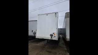 2017 Utility 53ft Dry Van Trailer - DuraPlate Walls, Aluminum Roof, Swing Doors, Tire Inflation