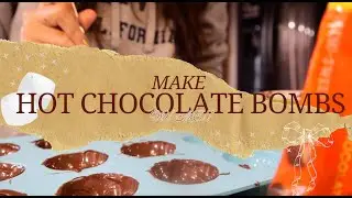 Make hot chocolate bombs with me!! *ੈ✩‧₊˚ Vlogmas Day 3