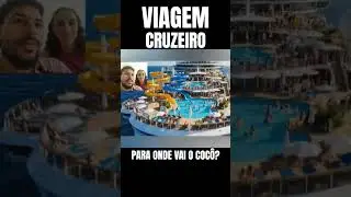 viagem de cruzeiro: para onde vai o coc&ocirc;?