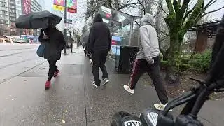 Vancouver bicycle view, Canada, BC