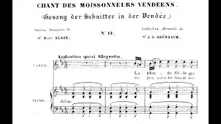 Giacomo Meyerbeer - Chant des moissoneurs vend&eacute;ens
