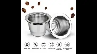 stainless capsules for nespresso machines