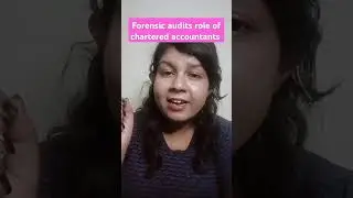 Role of Chartered Accountants in Forensic Audits Explained! #ForensicAudit #CA #Finance