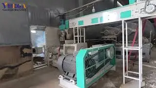 Feather Meal Extruder Feather Meal Making Machine Working video