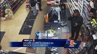 Video captures violent robbery at liquor store