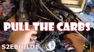 s2eBuild1 - Removing Carbs from 1983 Honda Magna V65
