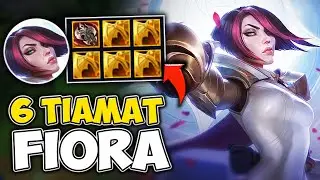 WTF?! SEASON 3 TIAMAT STACK FIORA RETURNS! (ONE AUTO DOES HUGE AOE) - League of Legends