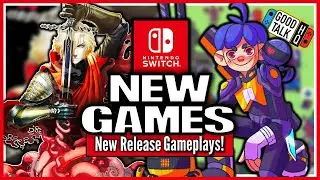 Nintendo Switch New Releases Showcase: Gameplay Compilation