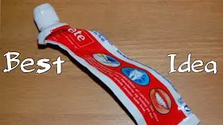 Empty Toothpaste  tube reuse idea | Best out of waste |Thaslis Creations