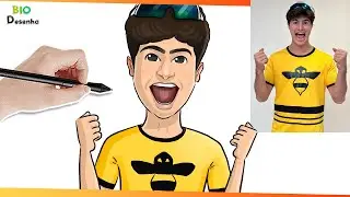 Como Desenhar o NATAN POR A&Iacute; - Passo a Passo @natanporai