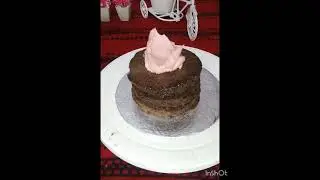 how to make trending bento cake/ lunch box cake/pink bento cake/ bento birthday cake part 1 #shorts