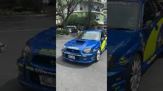 SUBARU WRC with Prodrive P25 Wheels #subaru #sti #car #carandkopee