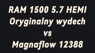 RAM 1500 5.7 Hemi V8 + tłumik  Magnaflow 12388