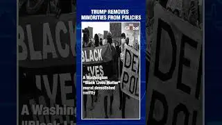 Donald Trump Removes Minority From Official From Websites, Policies | #shorts