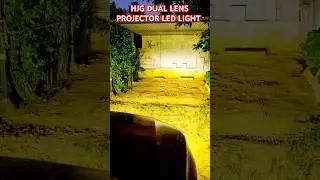 Hjg Dual Lens Projector Led Gog Light #hjg #dual #lens #projector #fog light #brezza #modification 🥰