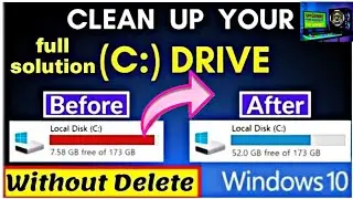 How to free space in local disk C full solution by tuff Gamerz