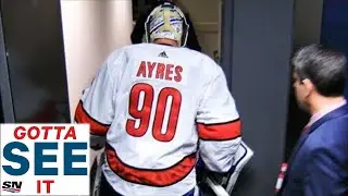 GOTTA SEE IT: Hurricanes Bring In Marlies Zamboni Driver David Ayres As Emergency Backup Goalie