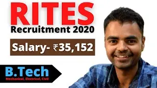 RITES Recruitment 2020, B.Tech, Salary, Vacancies | Latest Govt Jobs 2020