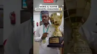 MSIKIE ALI KAMWE AKIWAKERA WANASIMBA🤣 #breaking #globaltv #yanga #simba