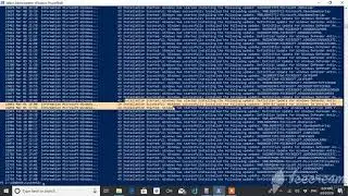Getting logs from Event Viewer by using PowerShell cmdlet Get-Eventlog