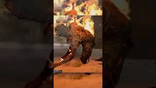 Flamethrower Combat | The Last of Us 2 Remastered #shorts