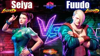 SF6 ▰ Seiya (CHUN-LI) vs Fuudo (ED) ▰ High Level Ranked Match