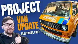 Electrical fires, gear linkages and more - VW T25 van update!