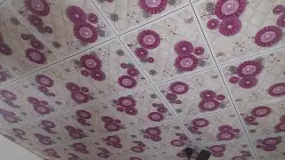 Fasle ceiling design #pvc_ciling_design #bedroom #homedecor#nothingimposibleinthisworld#2&times;2 ceiling 