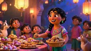 Diwali Lights Song | Festival of Lights Rhyme for Kids | Nursery Rhymes & Songs for Children