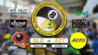 2026 AEBF Junior Nationals - Singles - Round 2 - QLD vs ACT