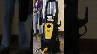 Лучшая мойка высокого давления. Huter M195-PW-PRO в работе