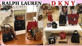 RALPH LAUREN & DKNY DESIGNER HANDBAGS COLLECTION |#AUGUST 2019 NEW IN STORE | SHOP WITH ME