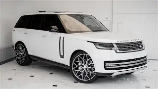 2023 Land Rover SE In Fuji White W/ Vossen Wheels