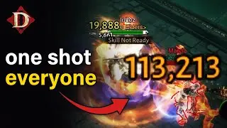 ONE SHOT PVP BARB - It's INSANE! Diablo Immortal Barbarian New PvP HotA Build