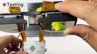 The Future of AR? 👓 Testing a 1080P Micro OLED Birdbath Module!