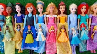 Old Macdonald Mattel Disney princess dolls Elsa doll Unboxing Satisfying princesess Collection video