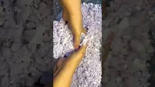 Powder Play 💦💜💦 #wetchalk #chalkbustersasmr #oddlysatisfying #chalkart