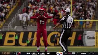 Madden 26 simulation. Playoffs: Wild Card. Texans Vs Steelers. *NO COMMENTARY*