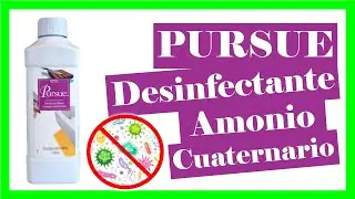 C&Oacute;MO USAR el PURSUE DESINFECTANTE de AMWAY y su RENDIMIENTO💰 - (Compuesto por AMONIO CUATERNARIO)