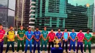 Hong Kong Sixes 2025 Trophy Unveiled | Abbas Afridi in pre-tournament captains' photoshoot