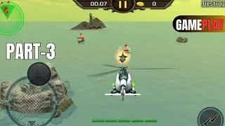 Gunship Strike 3D Gameplay | level 3 #thedeadpoolgamer