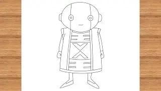 How To Draw Zeno From Dragon Ball Z / Step By Step / Tamanna's Drawing