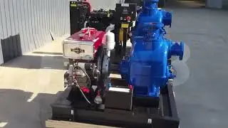 Diesel engine driven self-priming centrifugal pump-HNYB PUMP