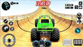 4x4 Monster Truck Game Stunts - Monster Truck Derby Destruction Racing Simulator - Android GamePlay