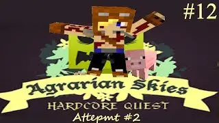 Let's Play Minecraft: Agrarian Skies - Automating Nation (Sifting and Ores)