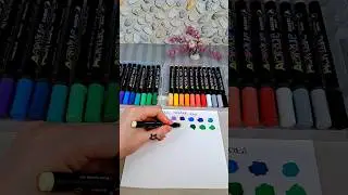 Акриловые маркеры Action 😍🤭 Давайте попробуем их вместе ❤️